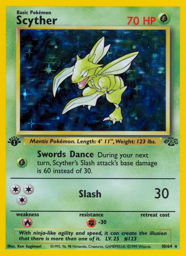 Jungle Scyther stamp area