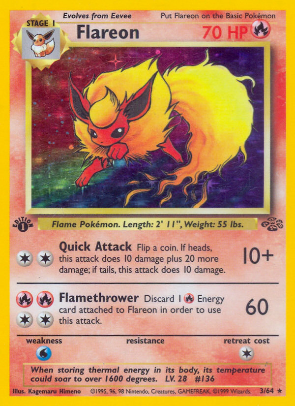 Jungle Flareon holo