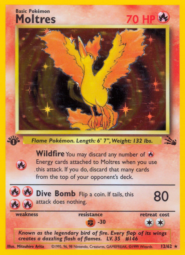 Fossil Moltres holo