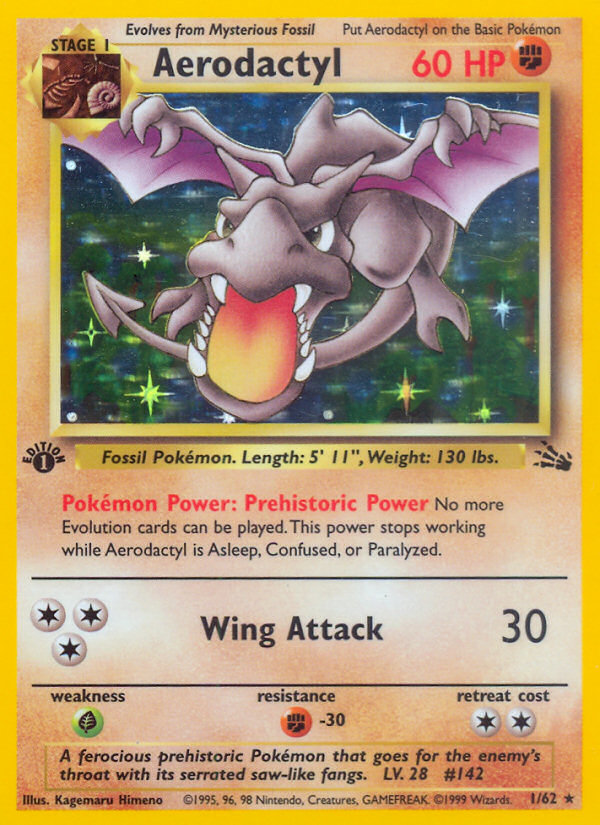 Fossil Aerodactyl holo